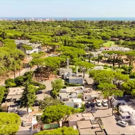Charming House In Quarteira With Garden View And Terrace Hébergement de vacances